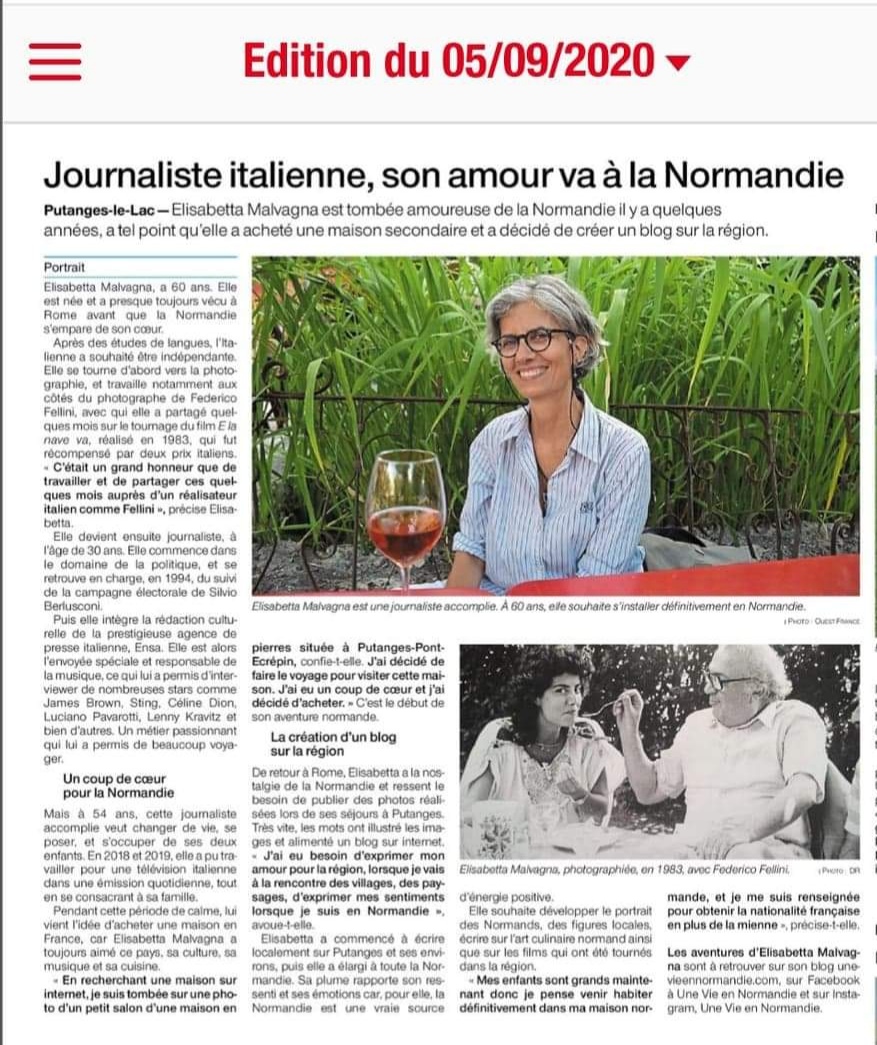 Si parla di me su Ouest&nbsp;France!